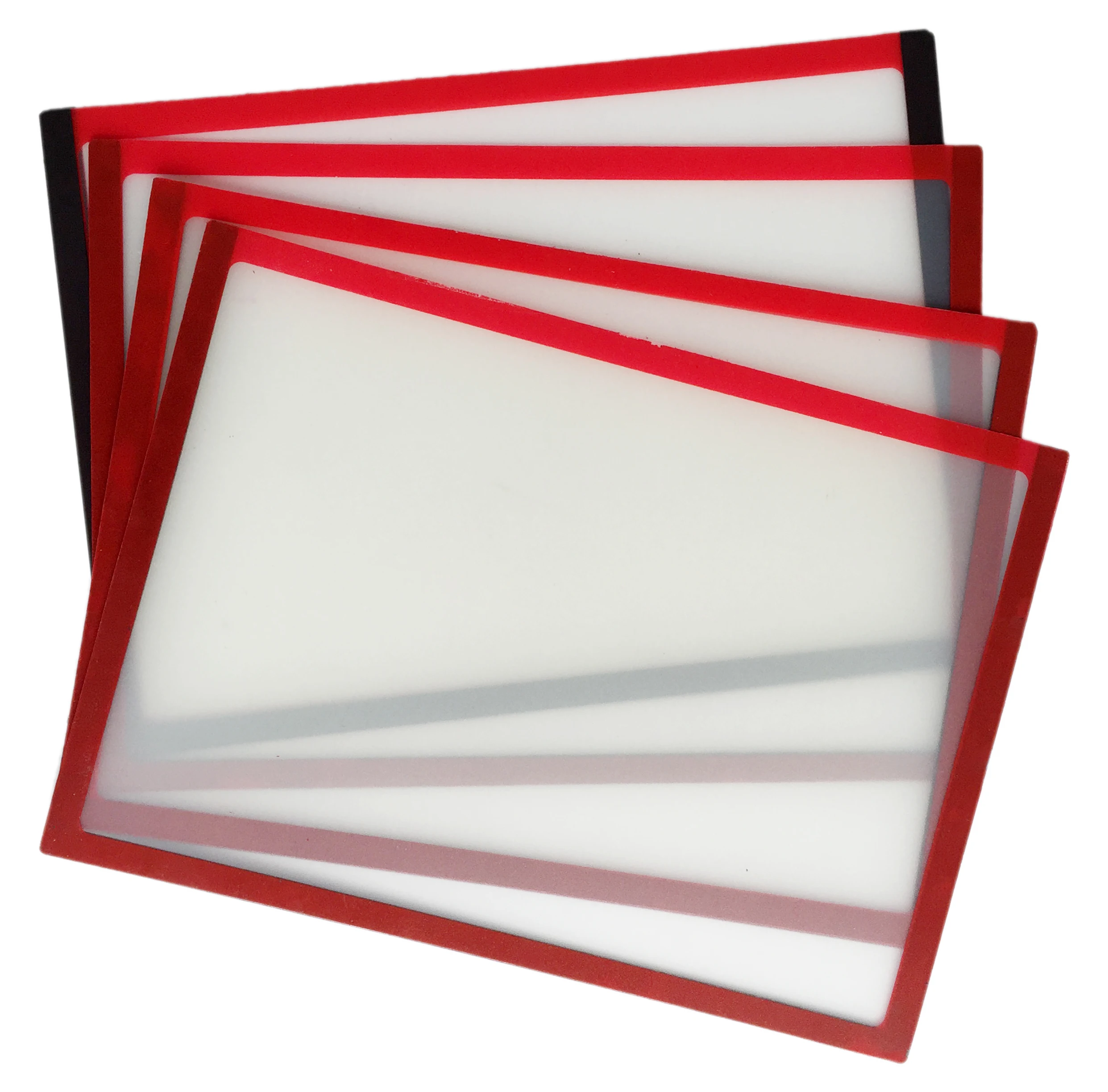 Hot Sale Magnetic File Holder Magnetic Document Magnetic  adhesive File Pocket in A5 A4 A3 size For Closs School Office