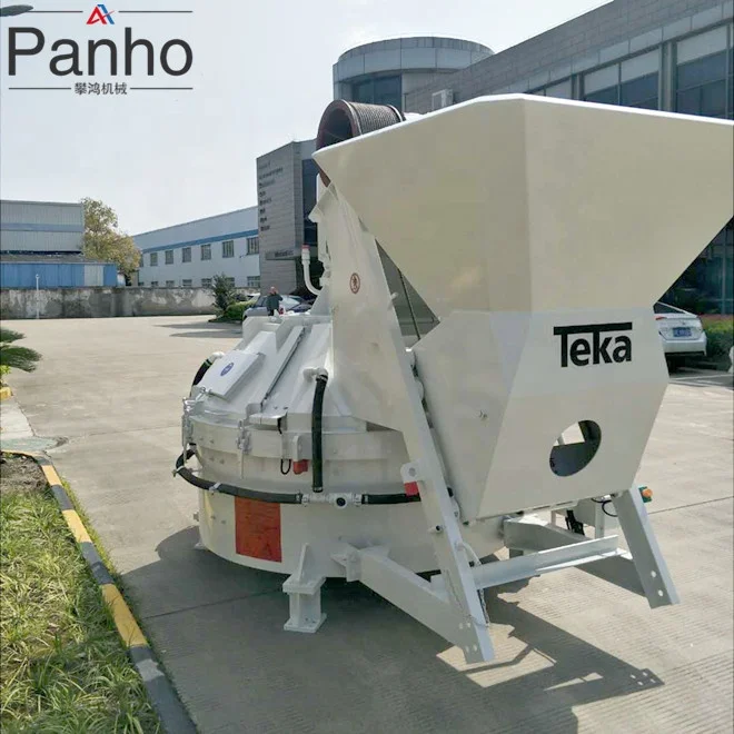 0.5m3 high performance Germany brand Teka planetary 750l concrete mixer for UHPC and refractory material