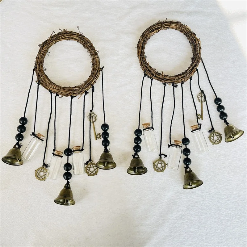 Wind chimes witches pray Witches bells for family room decoration