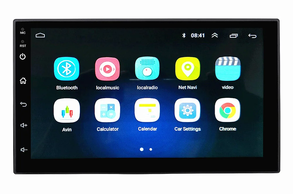 Universal 7inch Android Car DVD Player With  Mirror Link Full Touch Screen HD Video Music Output