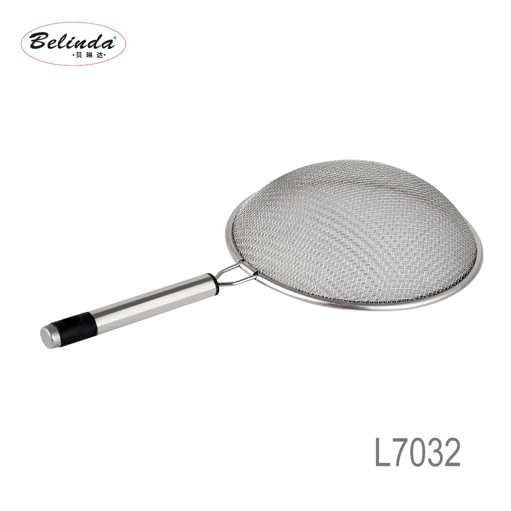 Kitchen Accessories Guard Strainer Stainless Steel Oil Splatter Screen