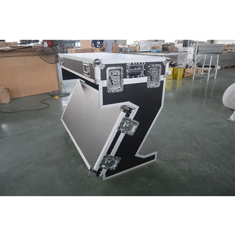 Выставочные стойки для сценических микшеров, алюминиевые стеллажи для диджея, переносной стол для диджея, набор для диджейской будки