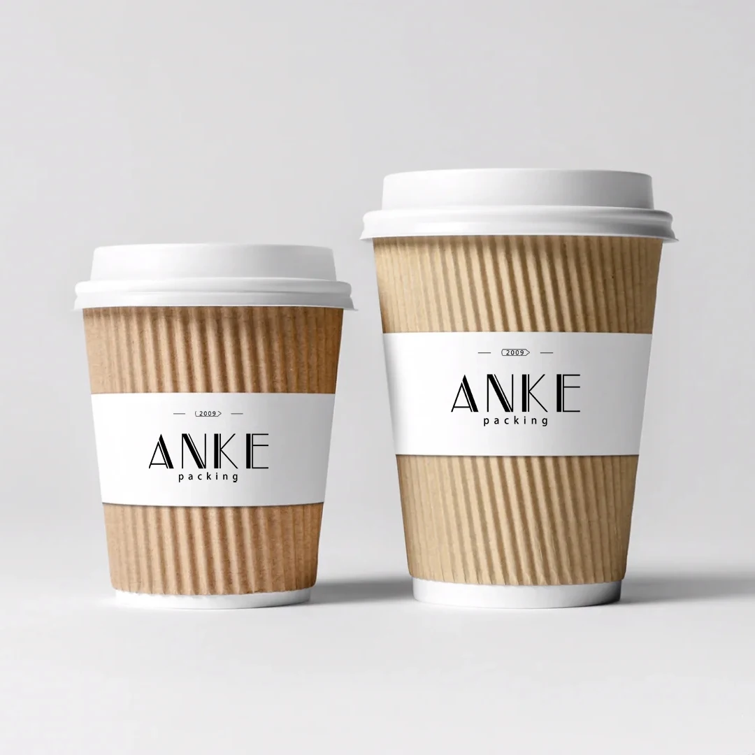 Customize cups coffee turkish reusable arabic ice double wall paper coffee paper cups set disposable