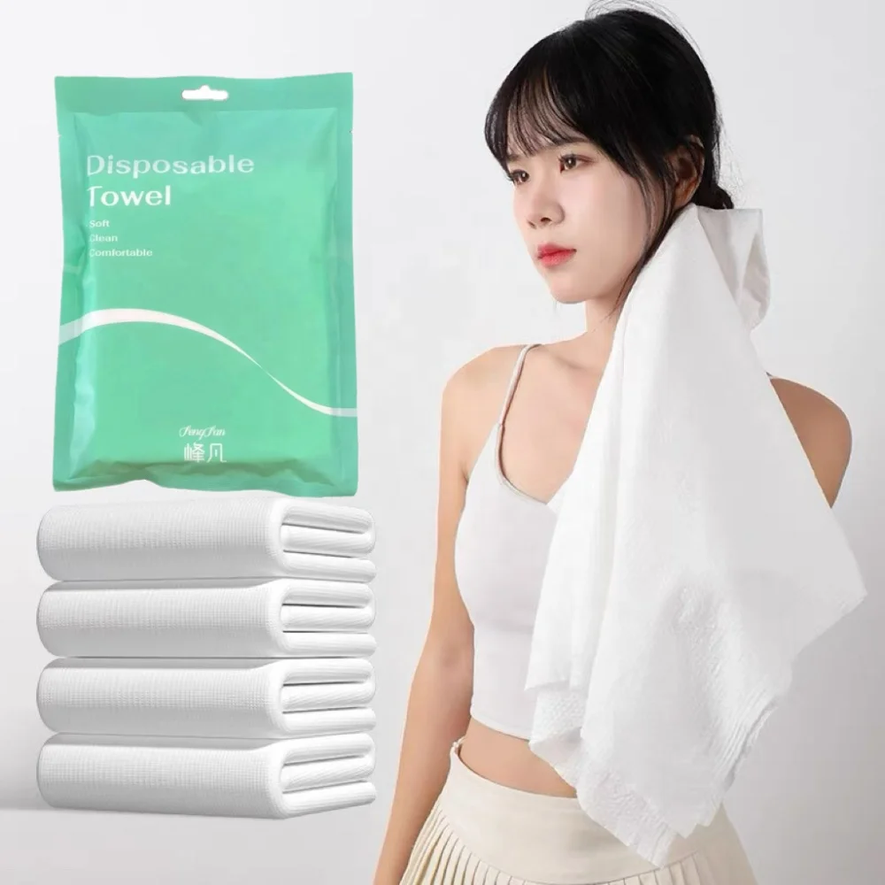 Wholesale Direct Sales Soft Disposable Facial Tissues Quick-Dry Nonwoven Face Towels for Beauty Salons