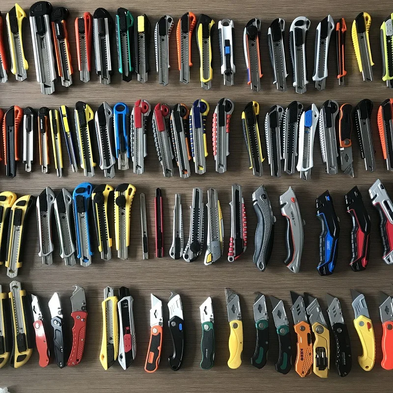 Hot Selling Items Multifunction Foldable Aluminum Handle Camping Universal Mini Folding Cutter Utility Knife for cutting paper