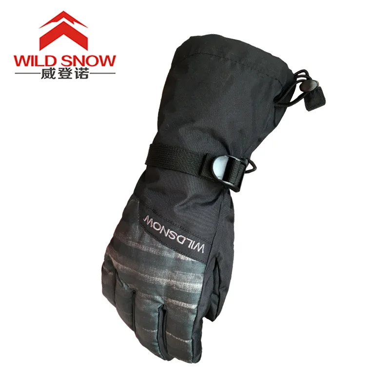 
WILD SNOW 100% Waterproof Warm Snow Gloves for Mens, Womens, and Kids 