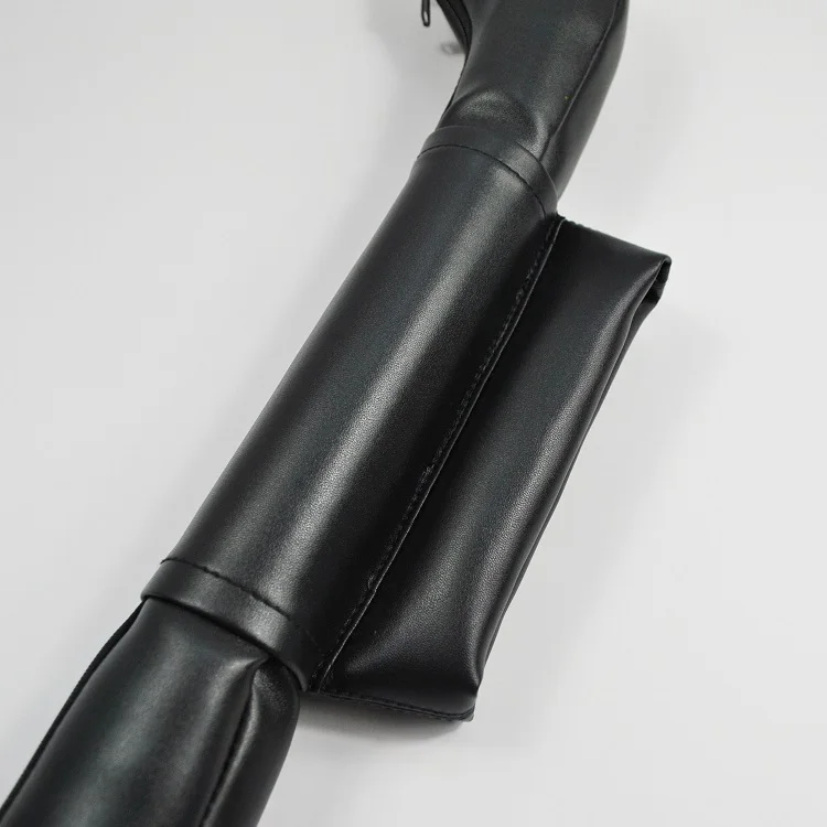 Electop Car Seat Gap Filler Premium PU Leather Console Side Pocket Car Organizer Car Seat Storage(2 Pack)