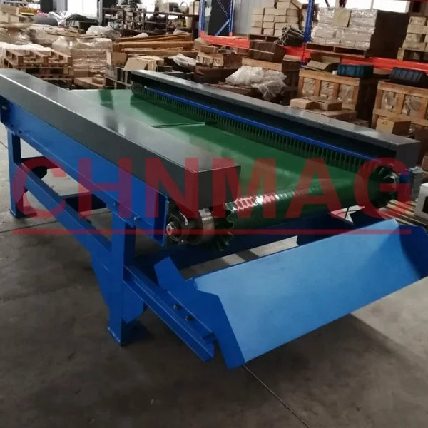 Neodymium magnetic stainless steel sheet separator/ Stainless Steel Scrap Separation