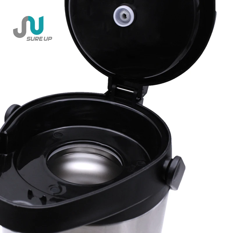 2.5L Thermos Airpot Pressure Jug Double Wall Stainless Steel Vacuum Airpot Termos Coffee Pot