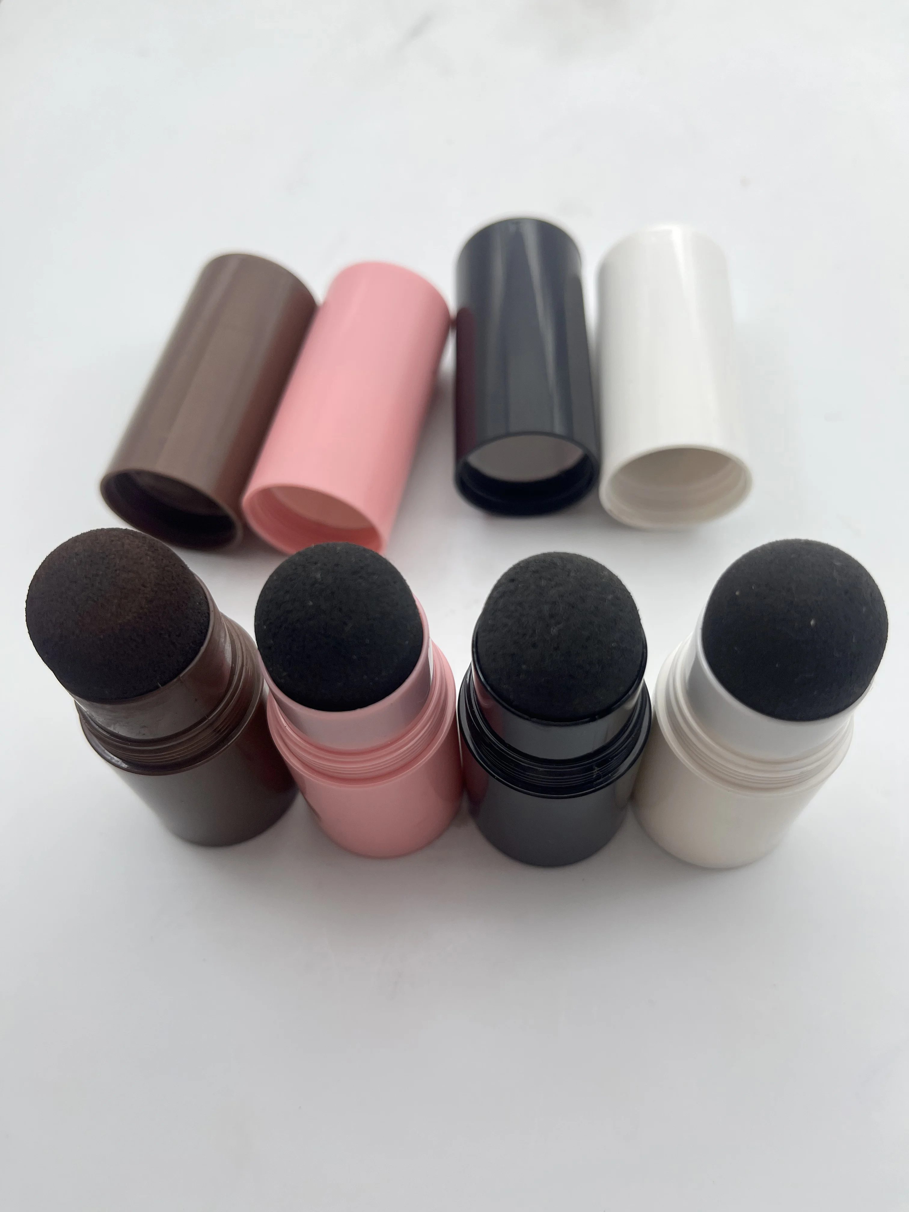 Hot makeup selling long lasting waterproof custom logo eyebrow stamp kit stencils with low MOQ