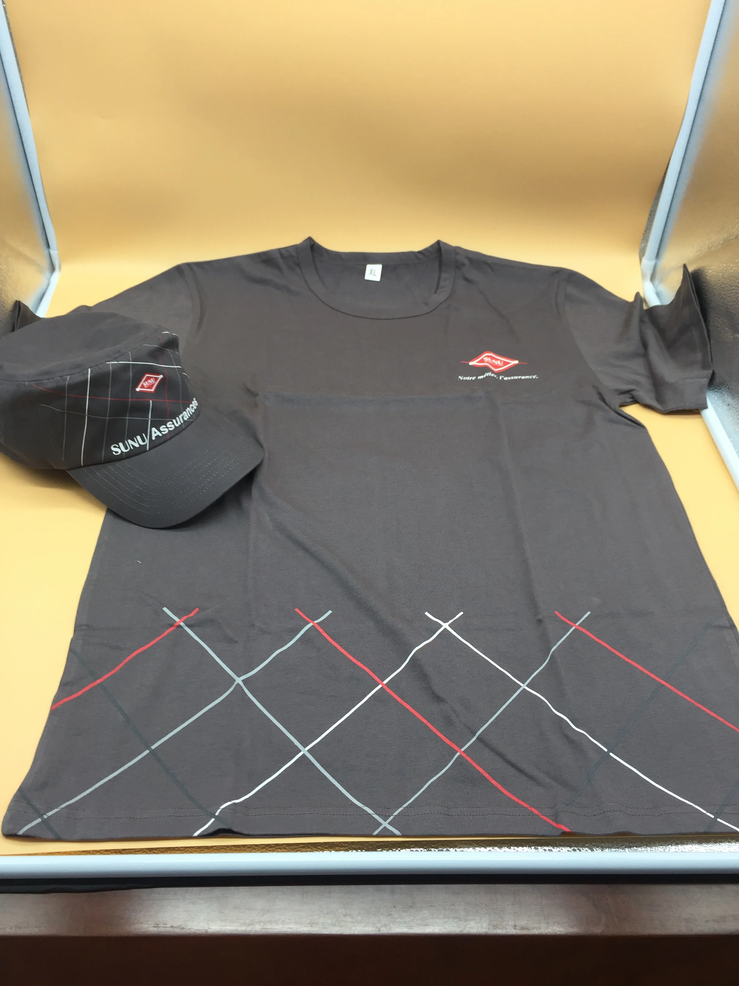 Polo Shirt & baseball hat Set, Brand gift set custom making factory caps and polo shirt