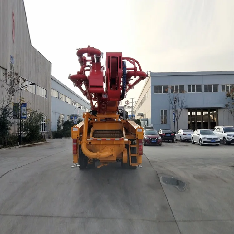 Shandeka Chassis  6-section Boom 6RZ 4*2 drive Concrete pump truck