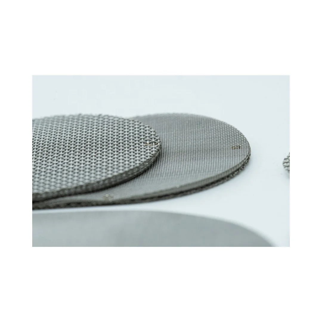 round edge laminated copper stainless steel wire mesh screen filter discs