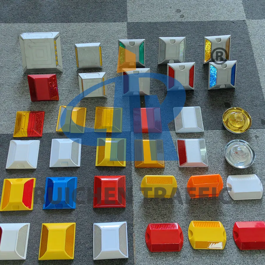 Roadsafe motorway makings len tachas 3m freeway led solar cat eye reflector glass reflective road studs