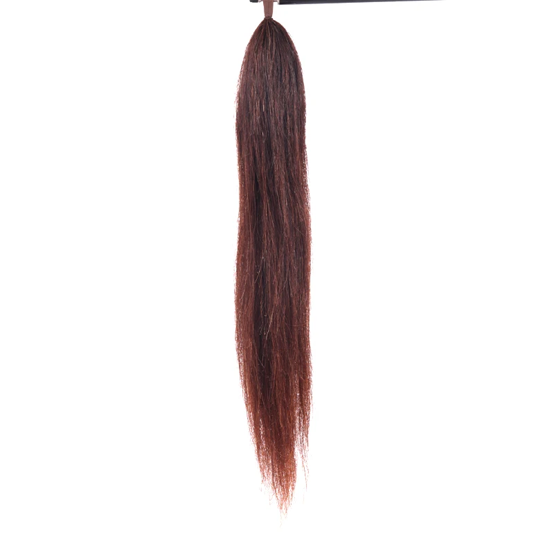 Braided double Loop horse tail extensions/ 90CM Double Natural Loop False Tails