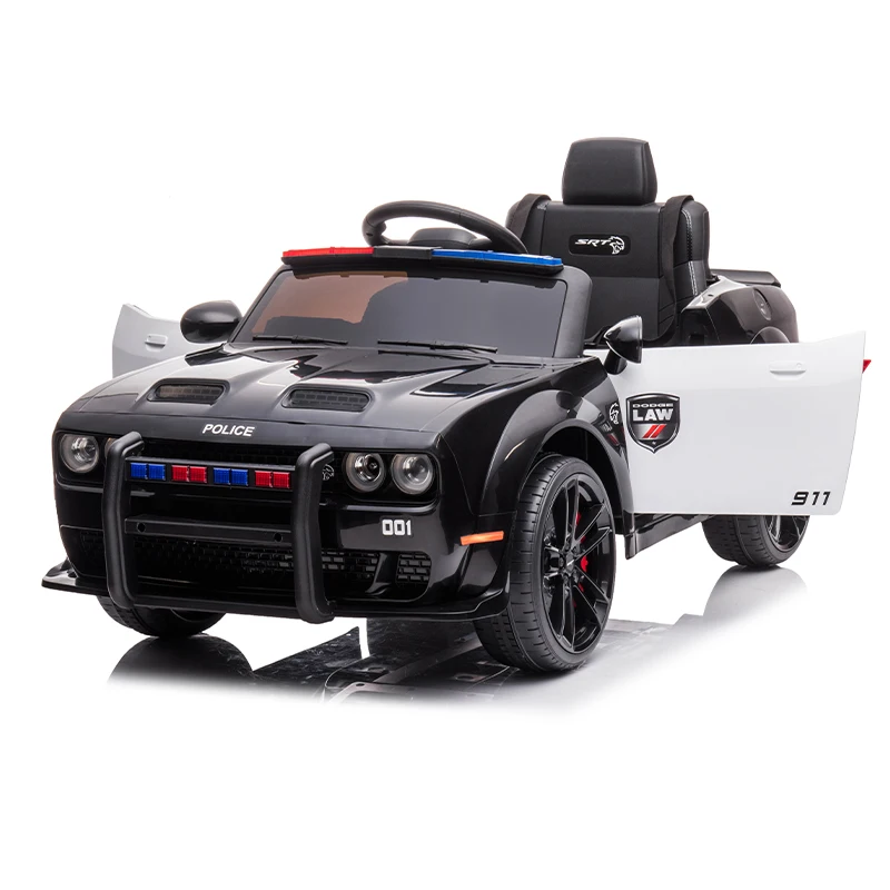 Voiture Pour Enfant Ride-on Cars Female Powerwheels Licensed Model Police Electric Cars for Kids to Drive