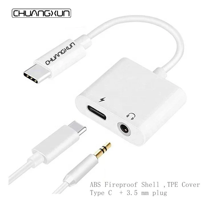  Новый оригинальный чип ЦАП USB-C до 3 5 мм разъем для наушников 2 в 1 аудио-адаптер с зарядный кабель Samsung Note 10/mate 30pro/Mi 10/ipad