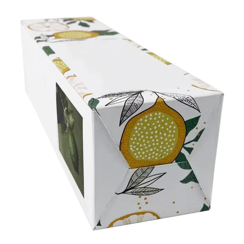 Custom print packaging 80 ml cosmetic reed diffuser perfume oil bottle paper gift box with corrugated paper inside