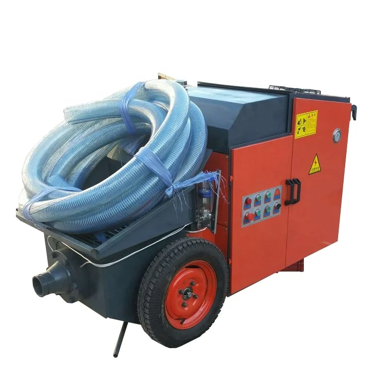 Mobile cement construction concrete pump of electric and diesel