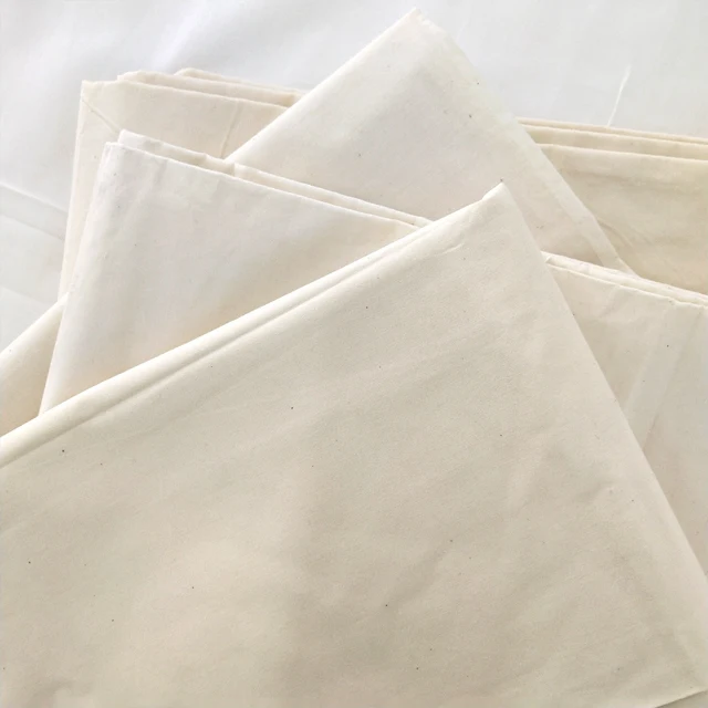 
100% Cotton 40 Yarn Twill White Grey Greige Fabric wide bedding fabric 