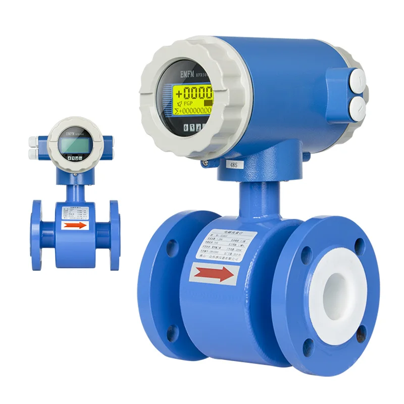 YEZON PL111 RS485 Volume Flow Meter IP68 Integrated Electromagnetic Flowmeter