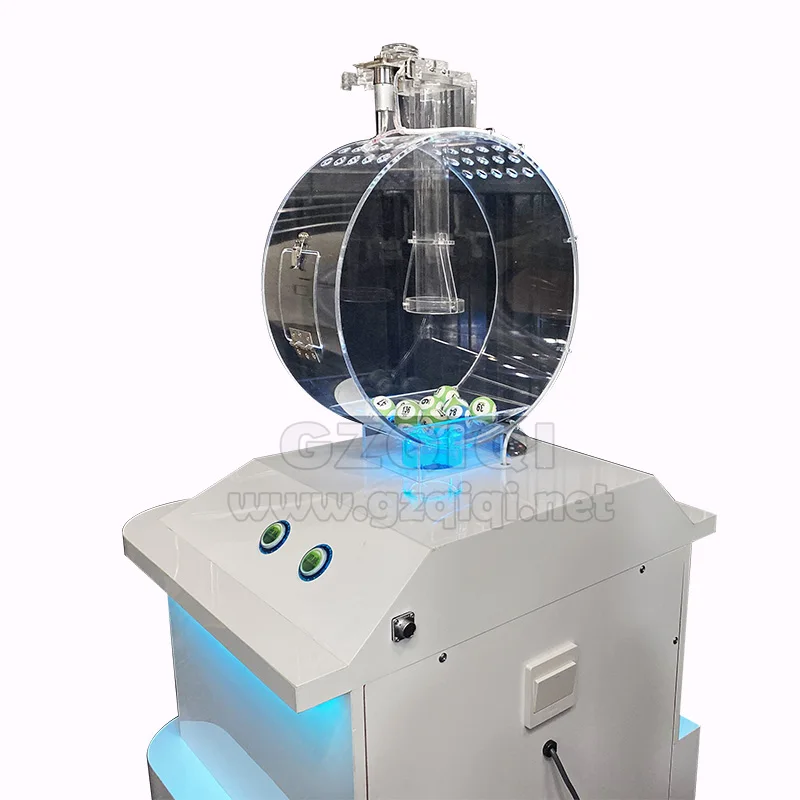 1D air blown lottery machine for lotto ball game
