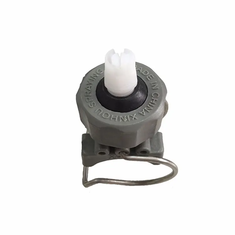 1/4 KY3 plastic full cone flat fan spray nozzle for acid-resisting etching