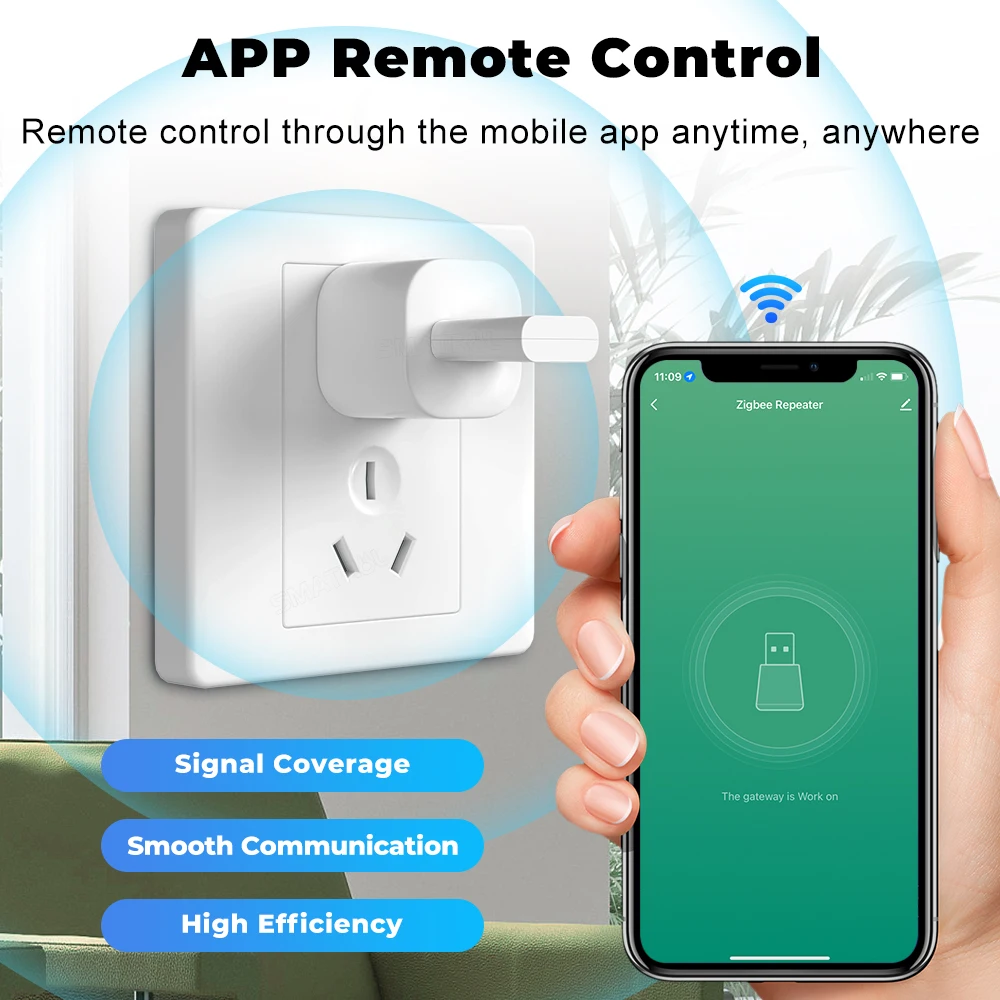 SMATRUL Tuya Zigbee 3 0 усилитель сигнала USB-удлинитель для умной жизни умного дома устройство