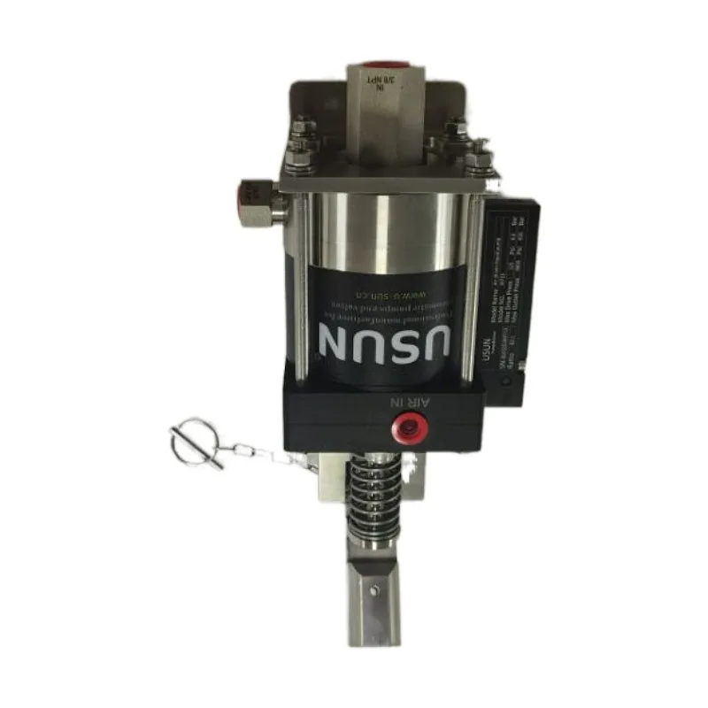 USUN  Model: M21S-H  Maximum 18MPA  Mini portable  air driven hydro pressure testing pump