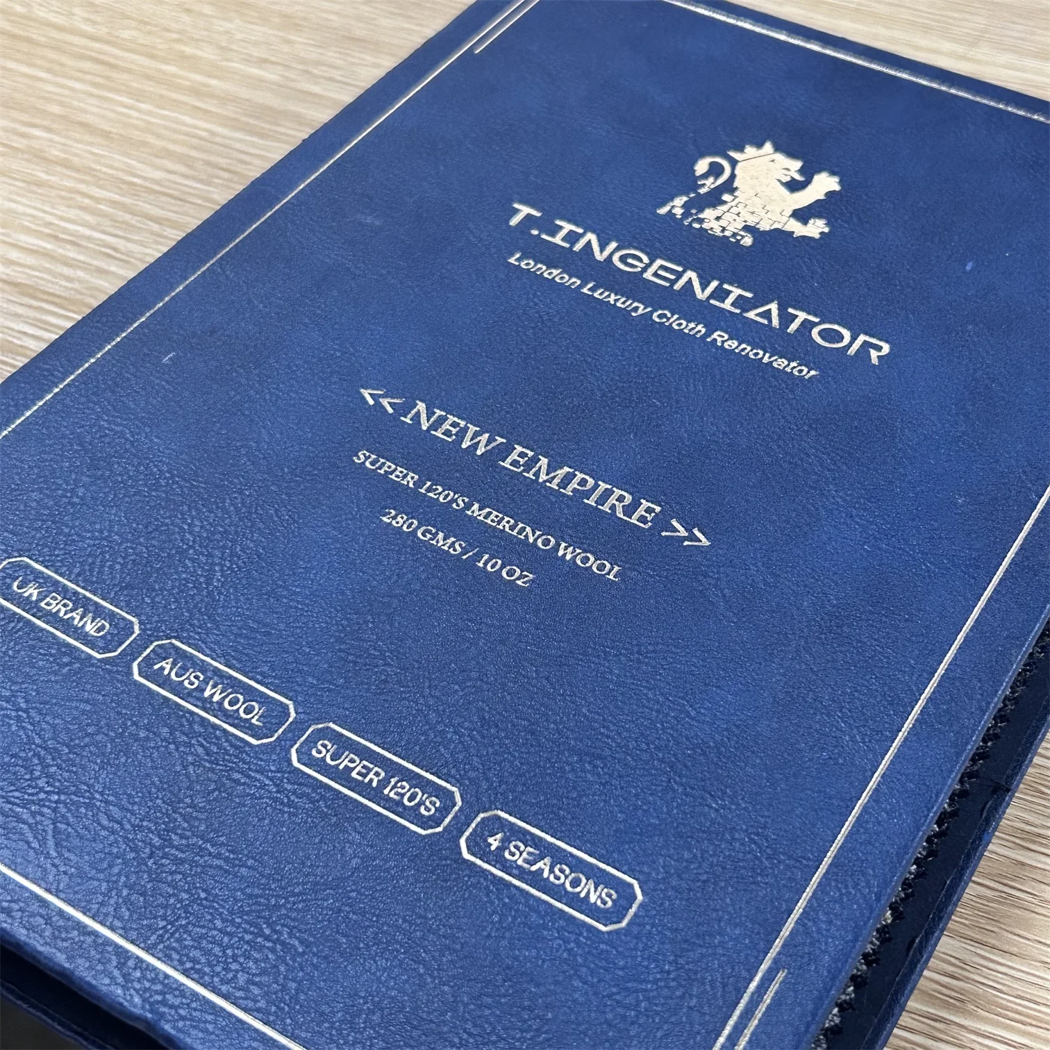 Suit fabric 100% Wool pure color super 120 Yarn 280g Weight 145cm Width with 0.1M Zero Shear Sampling Support Full Wool Product