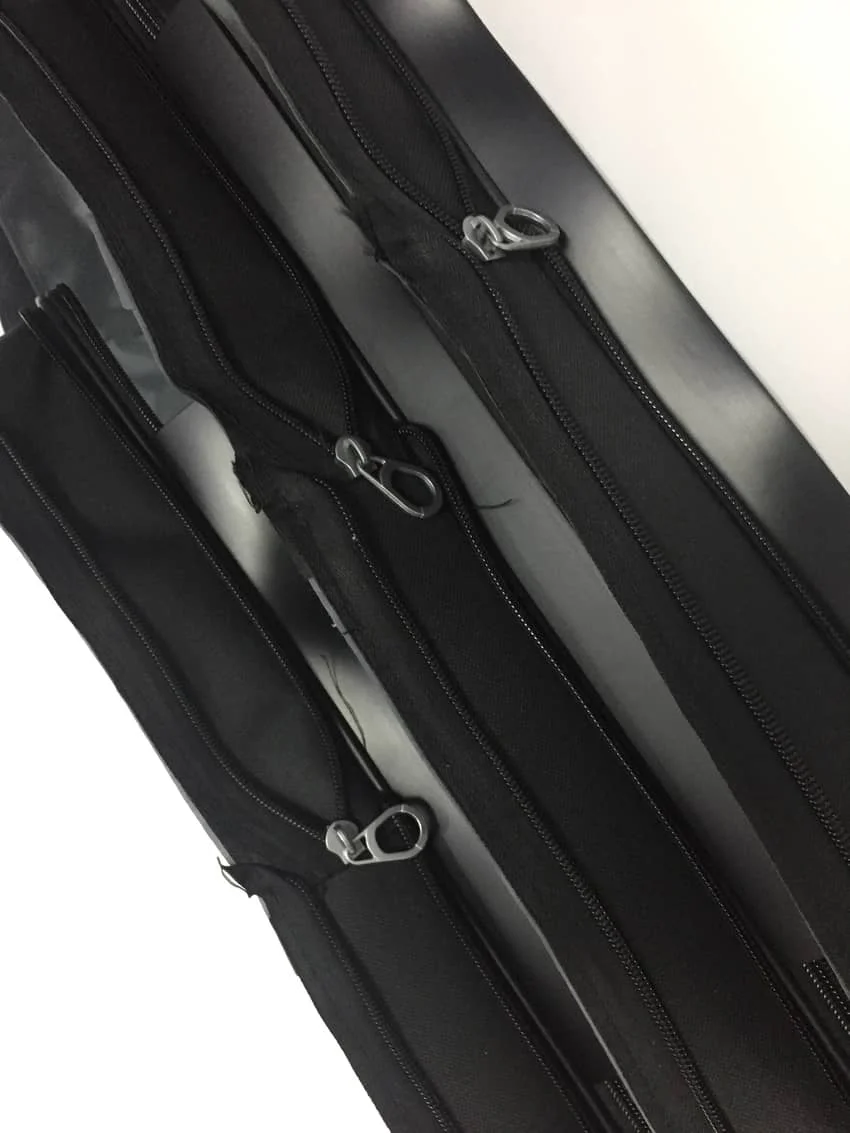 Luggage spare parts ABS/PC/polycarbonate luggage accessories stitched expansion tape double layer for hard luggage bag suitcase