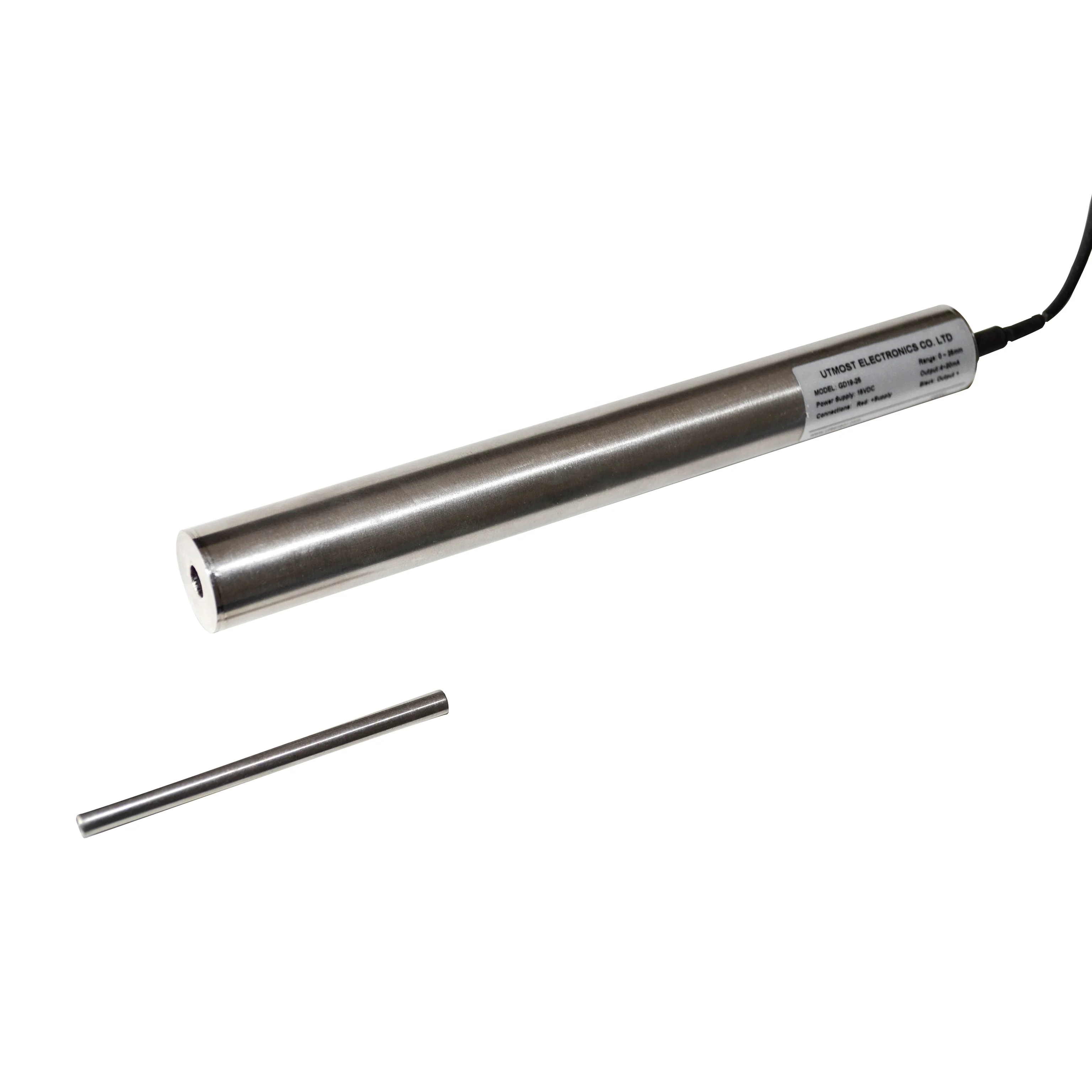 UTMOST IP65 waterproof 4-20mA 0-10V LVDT linear position transducer displacement sensor