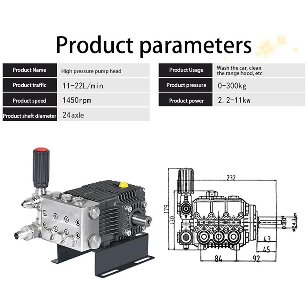 Top sale SML stainless steel pump head jetting machine high pressure pump supplier