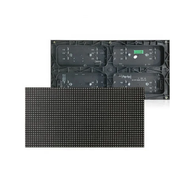 384mm*192mm HUB75 SMD 64x32 resolution indoor p6 RGB led display module