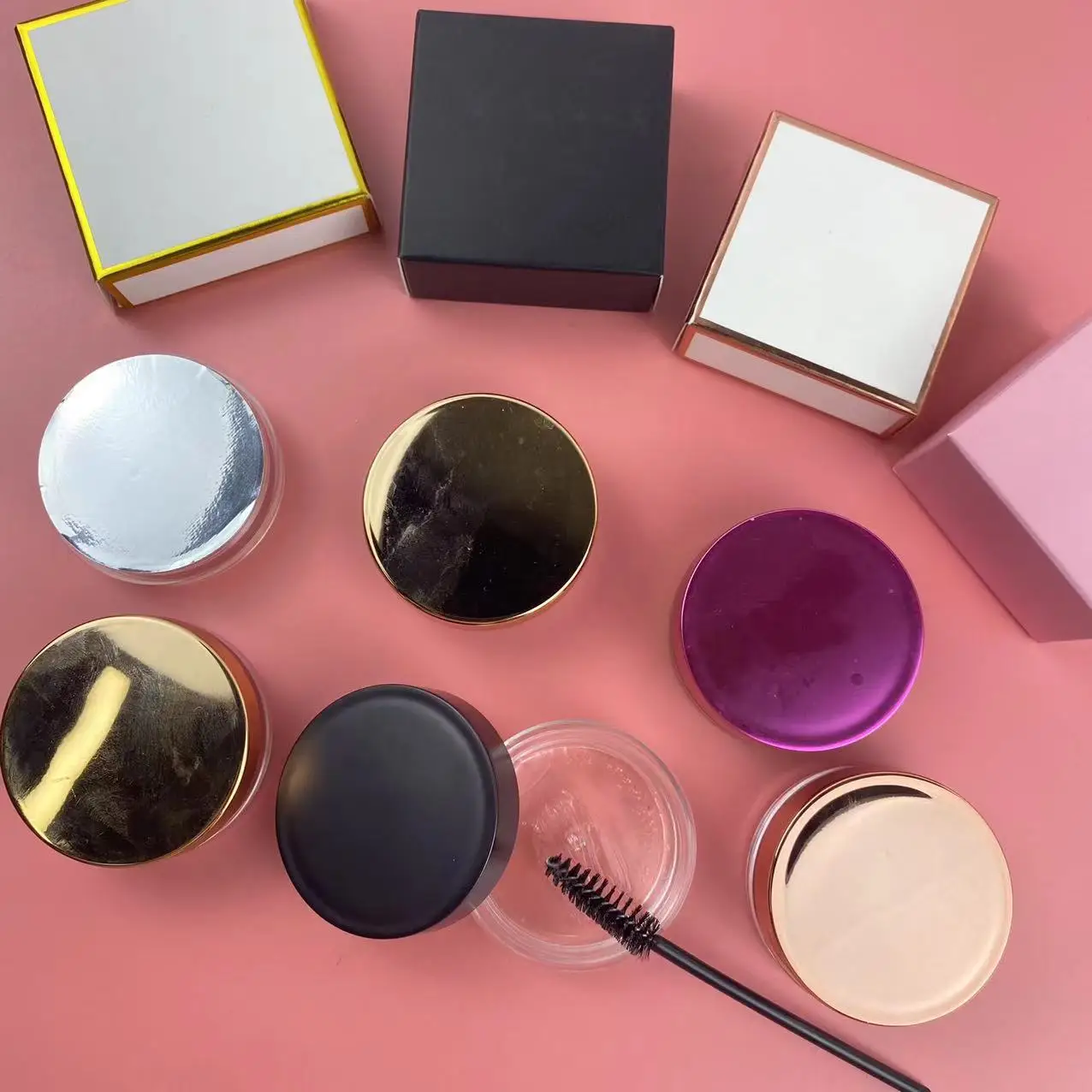 Private Label Eyebrow Styling Gel Long Lasting Waterproof Eyebrow Styling Soap Create 3D Eyebrow Styling Wax