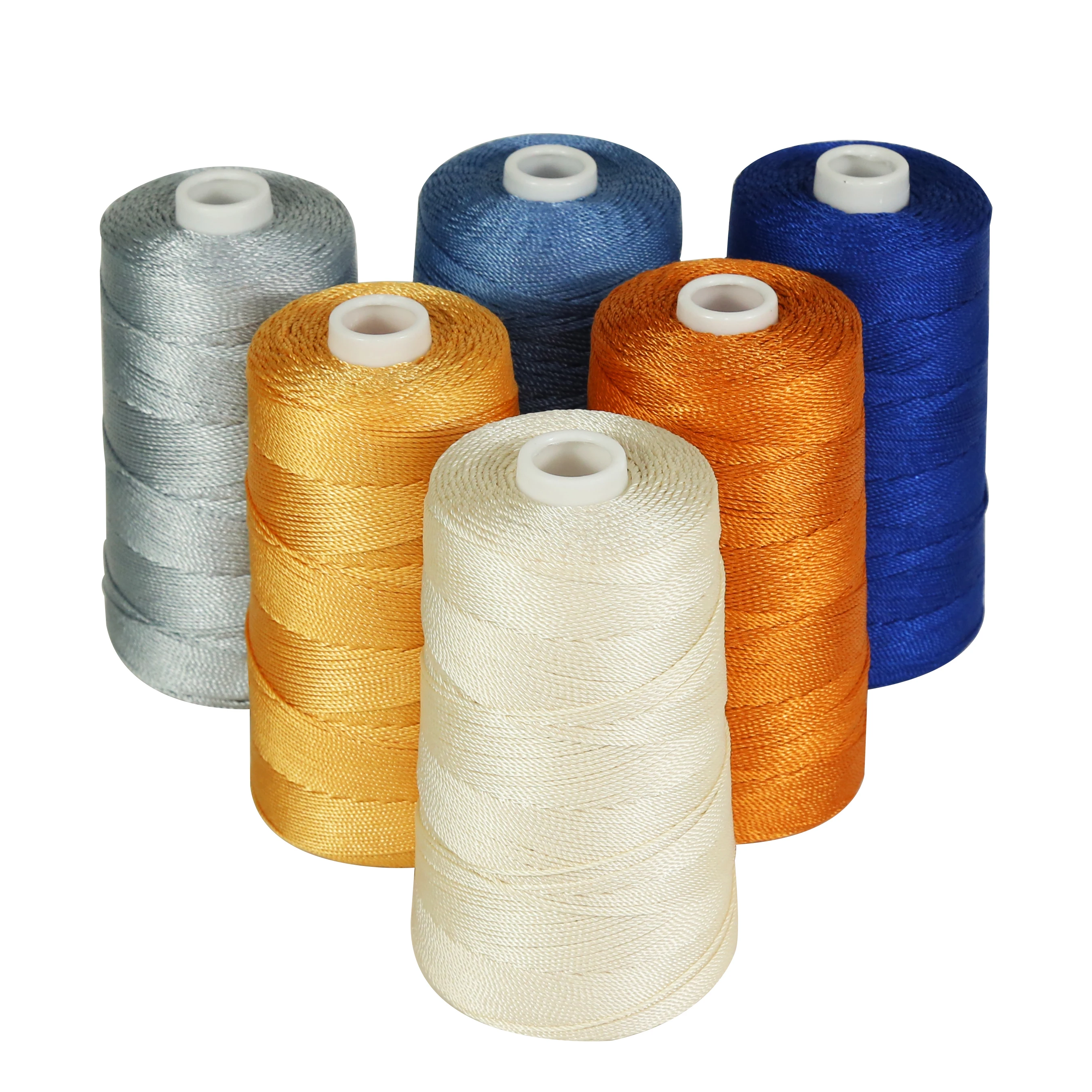 
High Technology 210D/3 100% Nylon Bonded Thread 