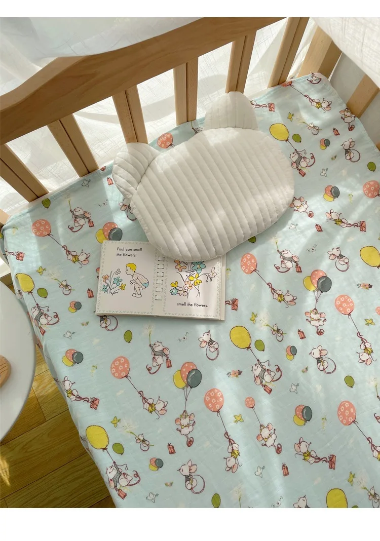 Chinese manufacturer to sample custom cartoon design boutique bamboo cotton baby swaddle blanket for gift
