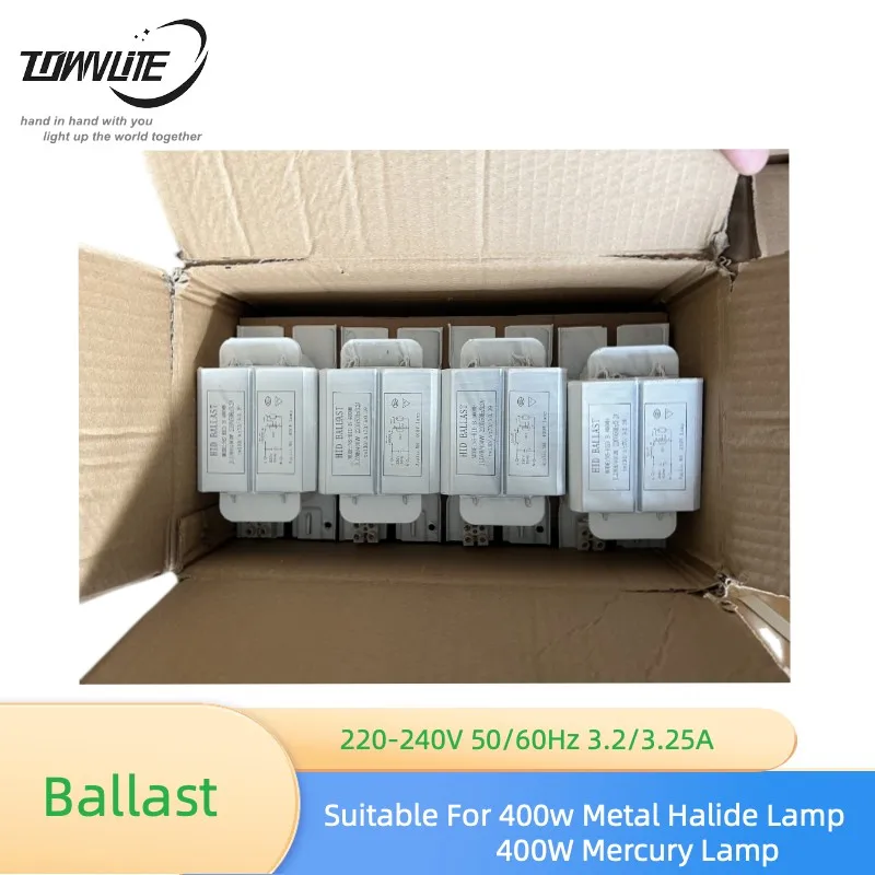 Высококачественный индукторный балласт MH400W 3.2A/3.25A 220-240V 50/60HZ Металл галогенная лампа высокое давление ртутный лампы