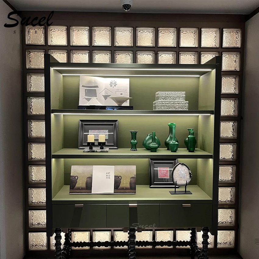 Sucel Steel Cad Drawing Customization Decor Stainless Steel Kitchen Cabinets Art Stainless Steel Furniture