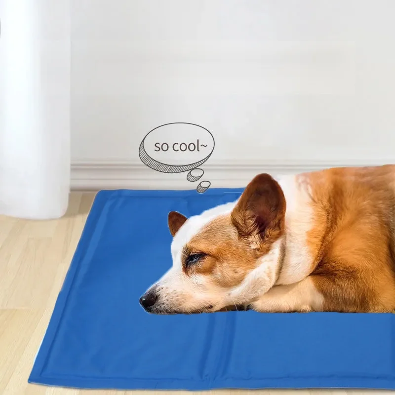 Summer Bestseller Ice Mat Pet Cool Pressure Activated Gel Keep Your Dogs Cool Bed Pad Dog Cooling Mat
