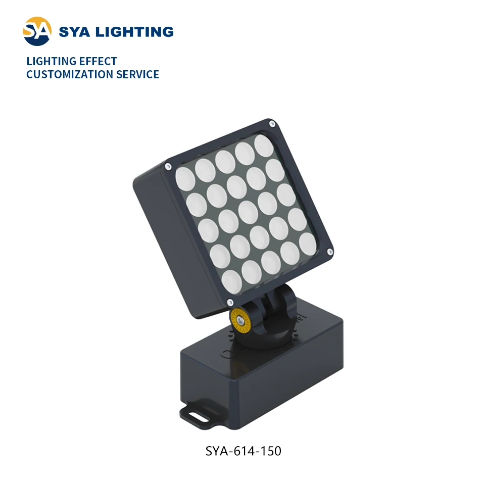 SYA-614 Best Selling Outside lamp portable landscape flood lighting AC100~277V / DC 24V  LED spot lamps