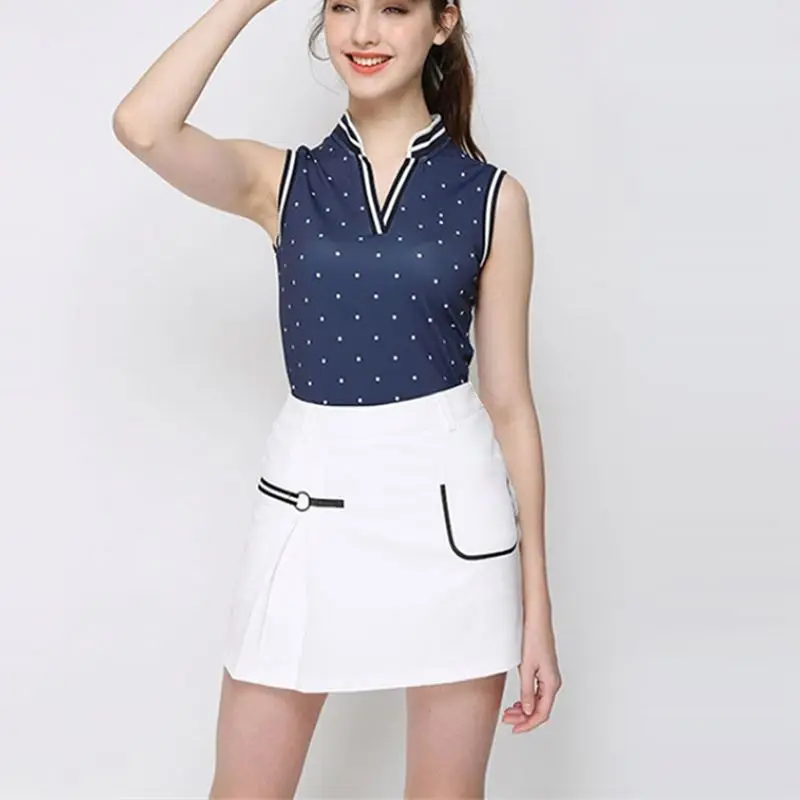 Custom Logo Lady Golf Summer Skirt Quick Dry Women Baseball Sports Skirt