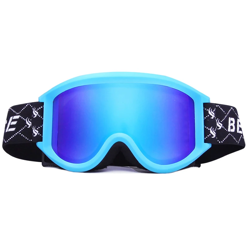 In stock low price mirror coating skiing exercise youth junior snow goggles for children