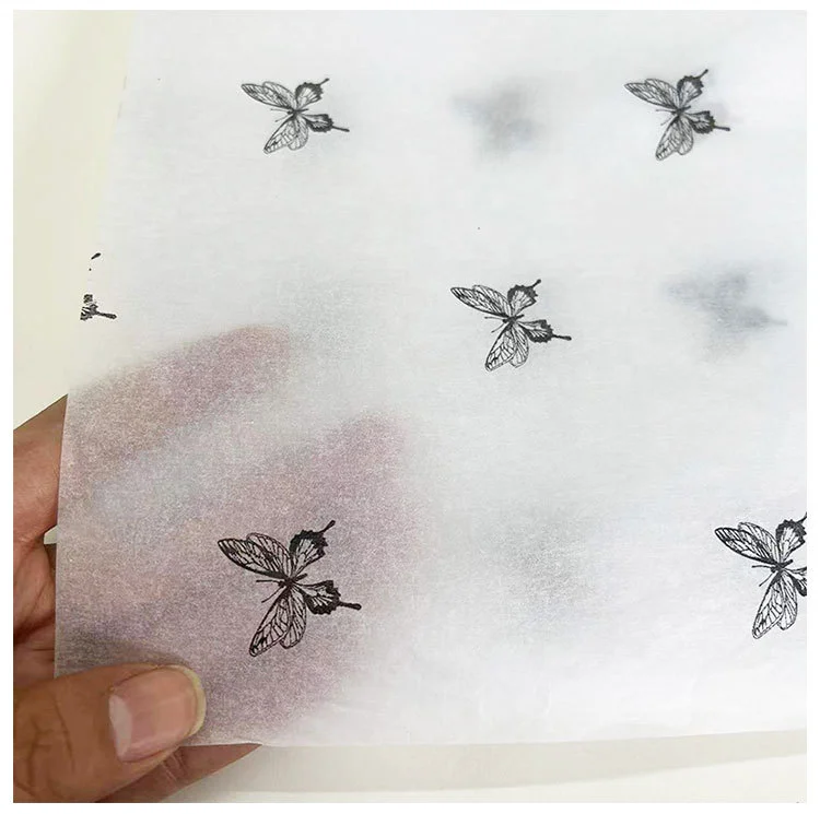 Custom Printed  Branded Color Shoe Box Clothing Christmas Gift Wrapping Tissue Paper Packaging