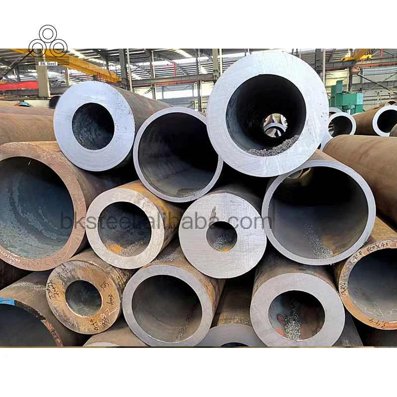 Горячая продажа бесшовных стальных труб Astm A335 P9 Api 5L Psl1 A106 A53 Gr.B Sch80 Tianjin трубы из углеродистой стали цена за метр