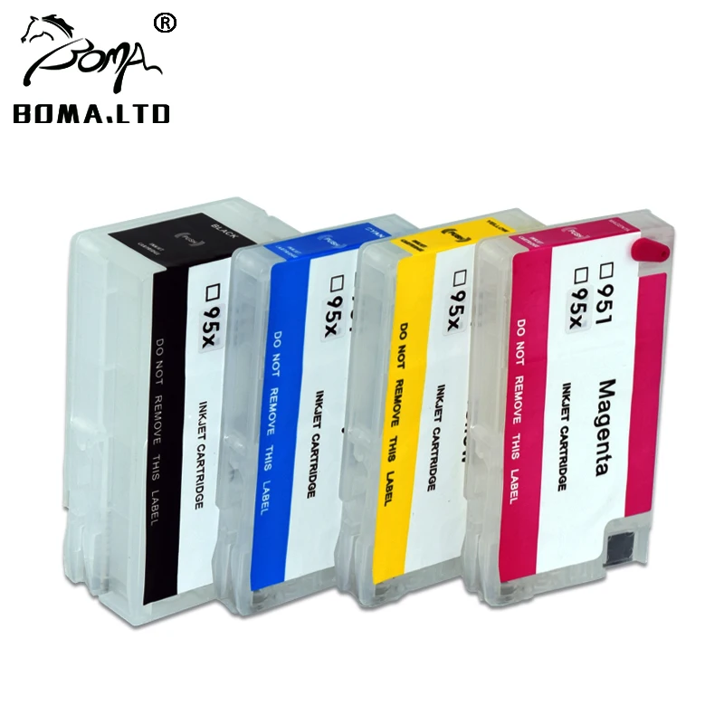 4 color 950XL 951XL Refill ink cartridge For HP OfficeJet Pro 8610 8620 8630 8640 8660 8100 8600 inkjet printer for hp 950 951