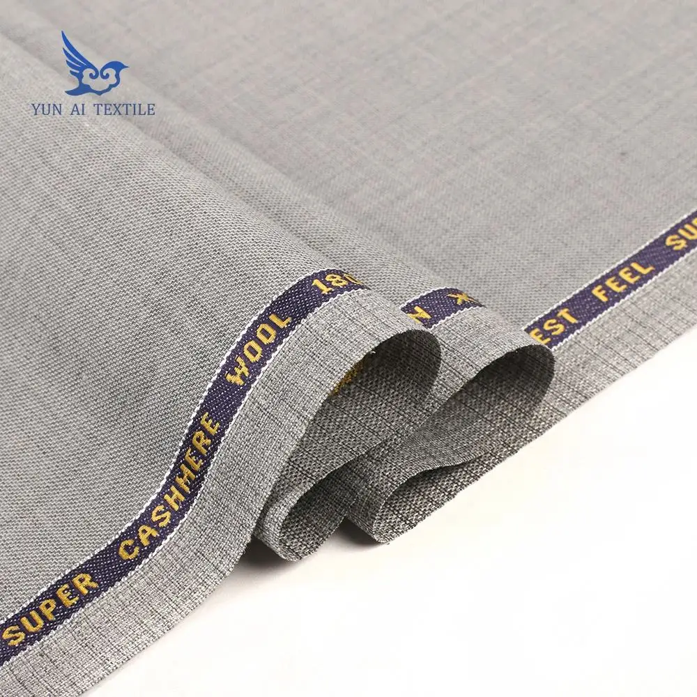 Популярная стрейчевая 100% кашемировая ткань для костюма из шерсти, мужская с английской палкой