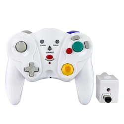 New Wireless 2.4G Hz Gamecube Gamepad Factory Price Game Controller Joystick for Classic Wii NGC Gamecube Console