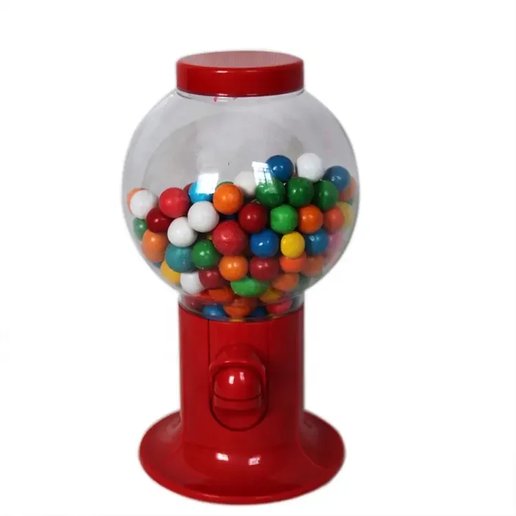 Kids Birthday Party Favor Novelty Gift Food Grade Clear  Plastic Mini Gumball/jellybean/sweet Chocolate Machine Candy Toy