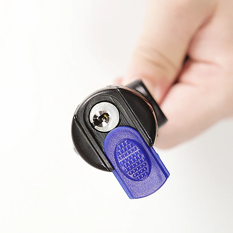 TONYON Hot Sale Plastic Smoke Bracket Available Mountain Bike Steel Cable Lock